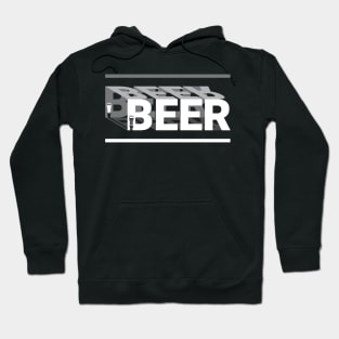 Beer Word Perspective Hoodie